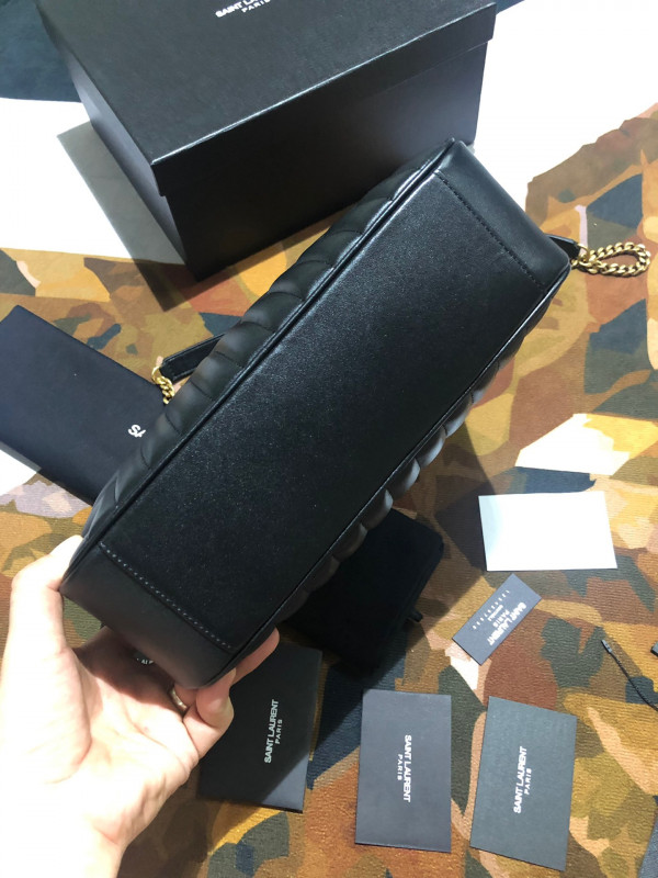 YSL JOAN CAMERA BAG IN Y-QUILTED SMOOTH LEATHER