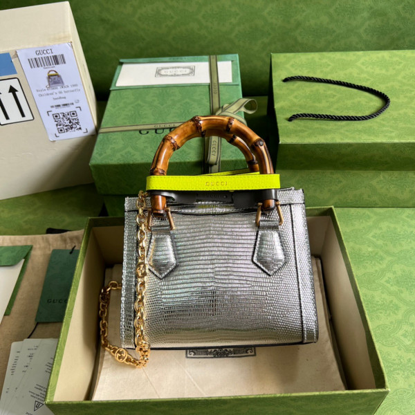 G*u*i diana lizard mini bag