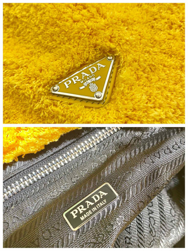 Pra*a terry tote bag