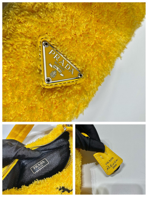 Pra*a re-edition 2000 terry mini-bag