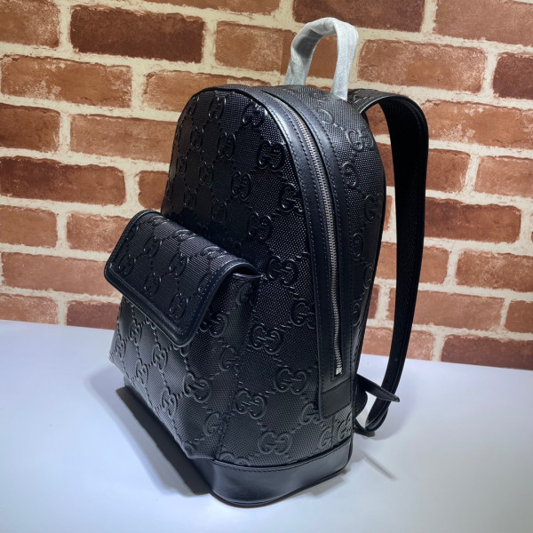 G*u*i gg embossed backpack