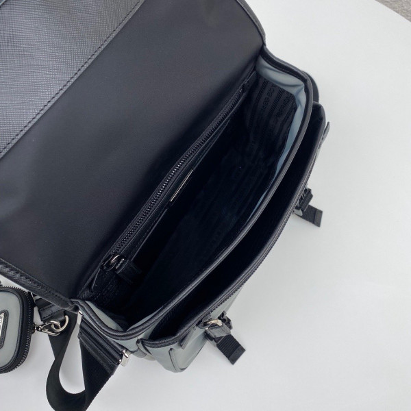 Pra*a nylon cross-body bag