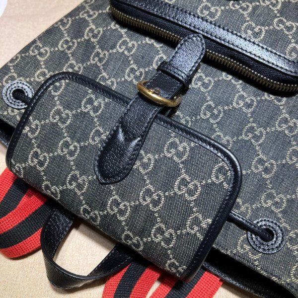 G*u*i backpack with interlocking g
