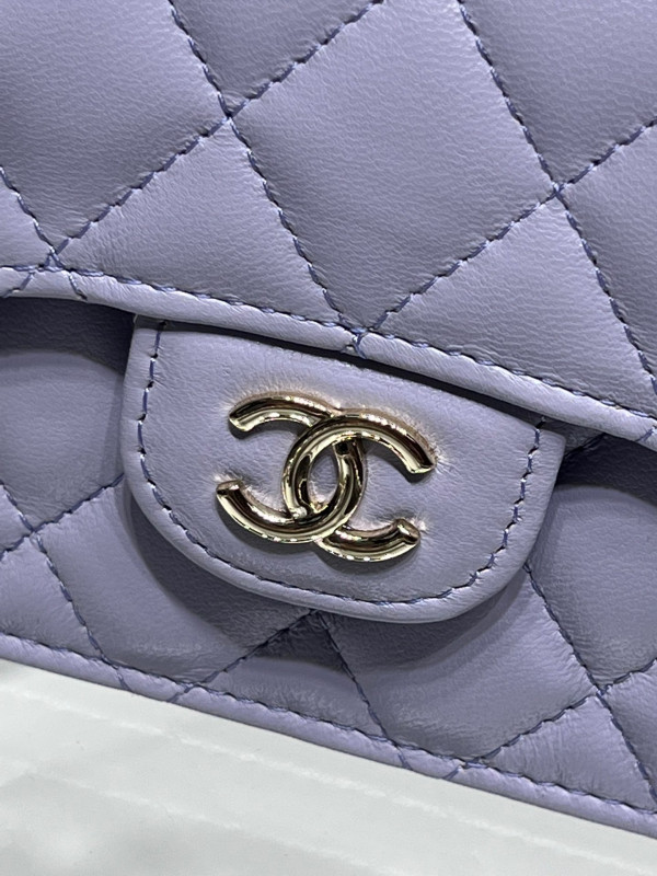 CL FLAP COIN PURSE WITH CHAIN