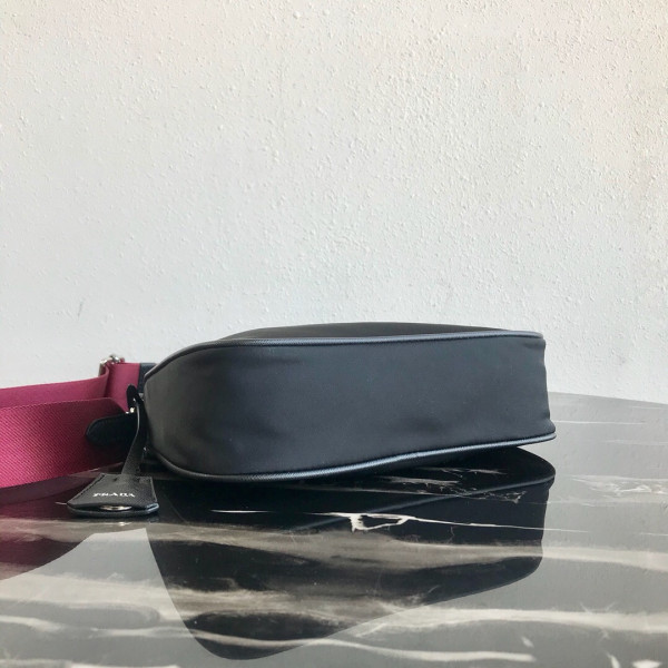 Pra*a nylon hobo bag