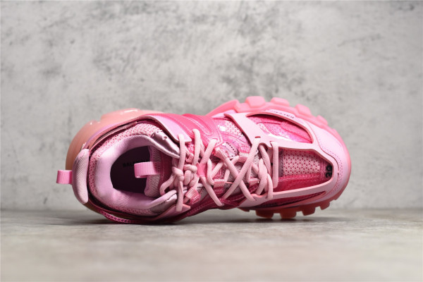 Ba*len*cia*ga track sneaker clear sole