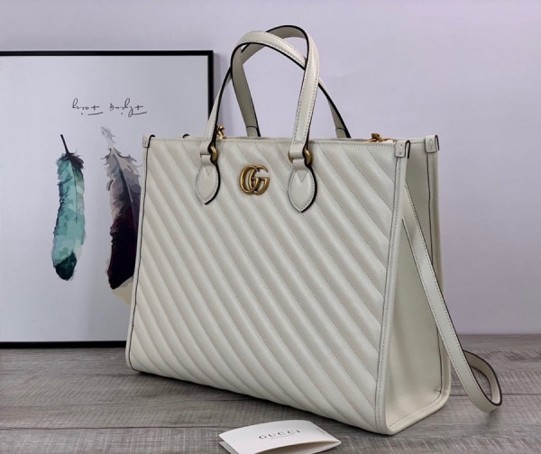 G*u*i gg marmont medium tote bag