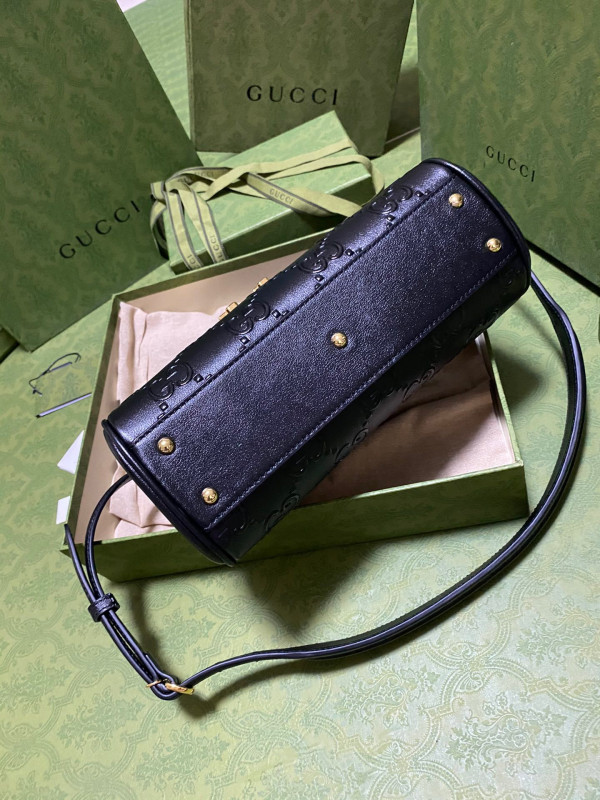G*u*i small gg top handle bag