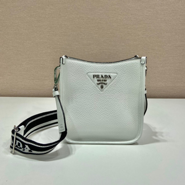 Pra*a leather mini shoulder bag