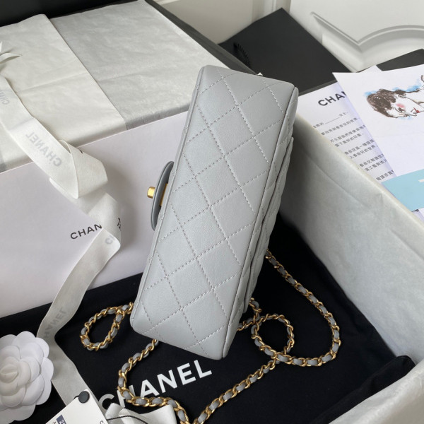 CL MINI FLAP BAG WITH TOP HANDLE