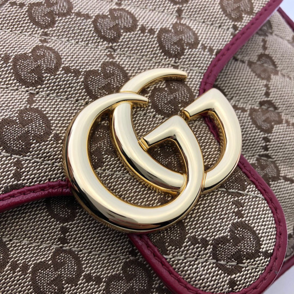 G*u*i gg marmont mini top handle bag