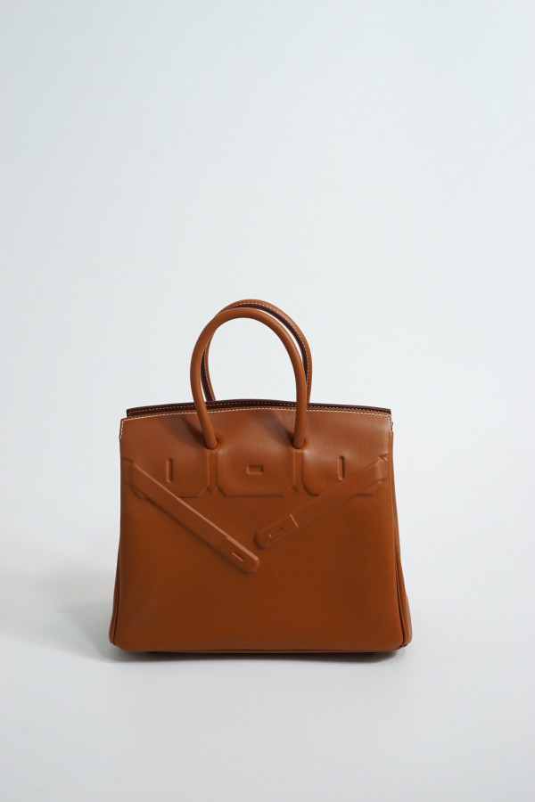 H**mes birkin shadow 25cm handmade