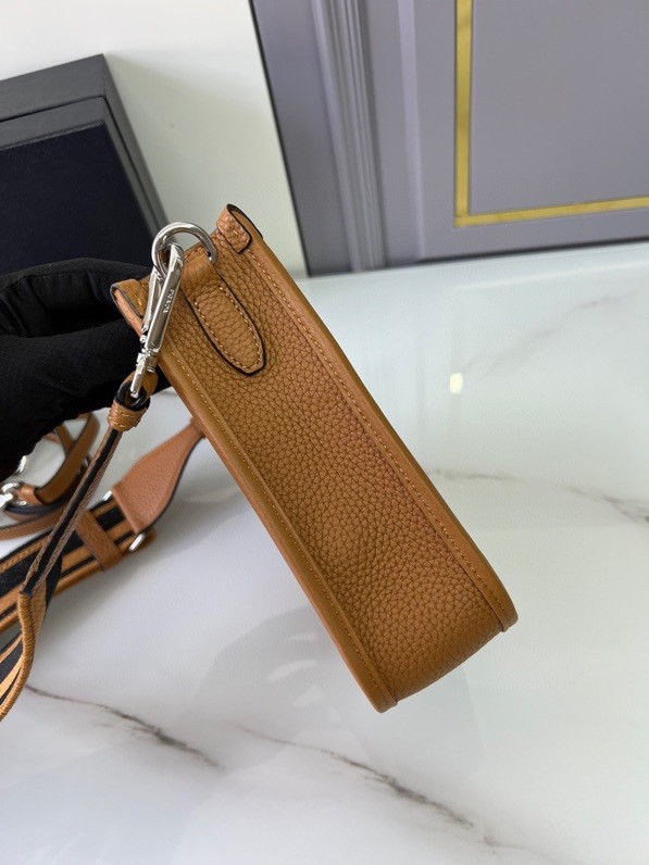 Pra*a leather mini shoulder bag