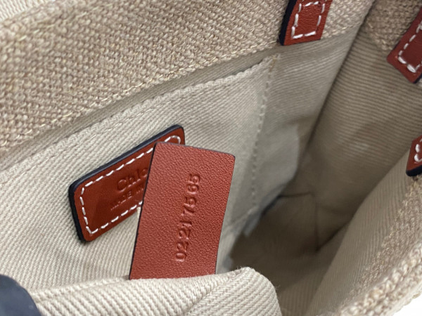 CHLOÉ woody nano tote