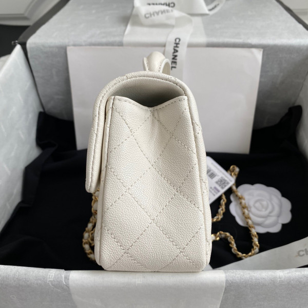 CL MINI FLAP BAG WITH TOP HANDLE