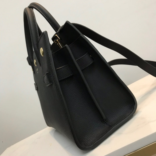 B**rry mini leather title bag