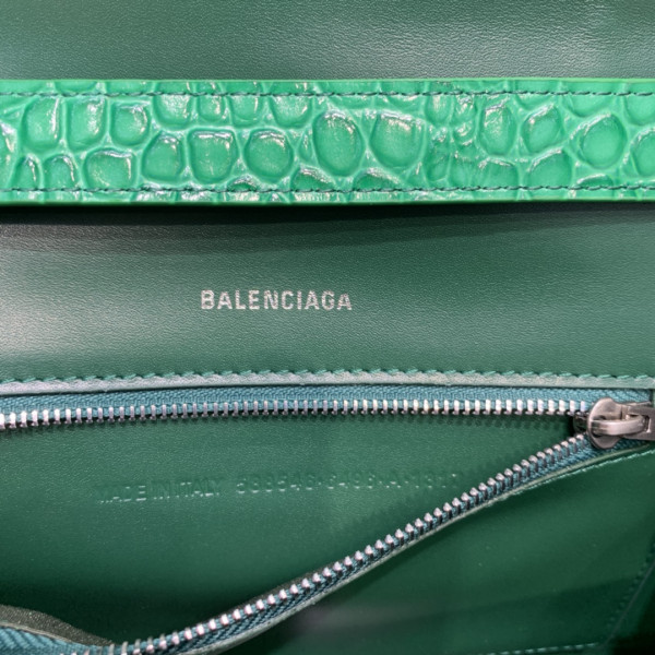 Ba*len*cia*ga hourglass chain bag