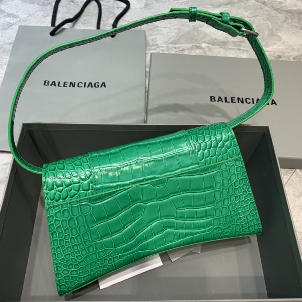 Ba*len*cia*ga hourglass chain bag