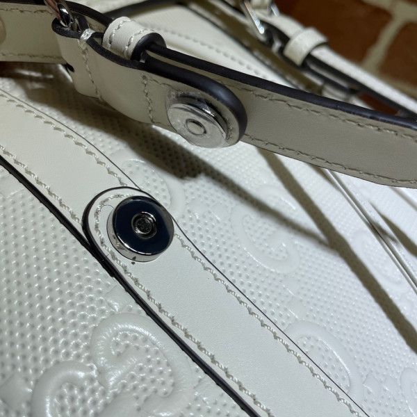 G*u*i gg embossed backpack