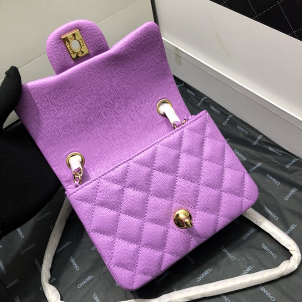 CL FLAP BAG CAVIAR