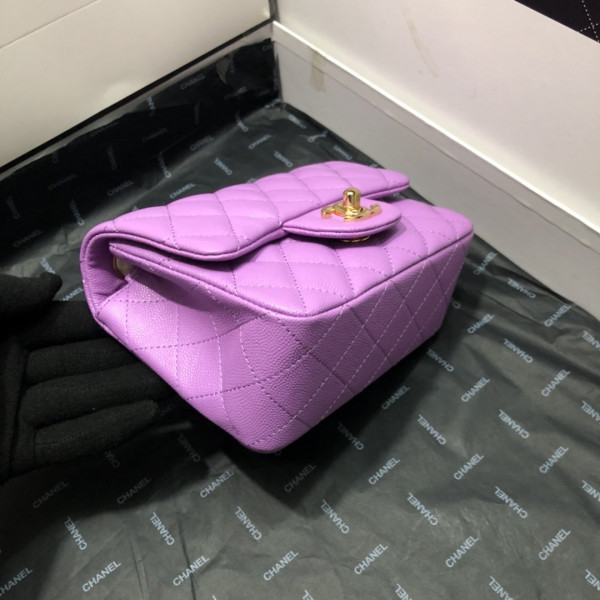 CL FLAP BAG CAVIAR