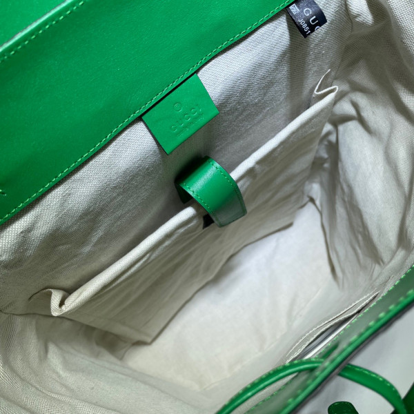 G*u*i gg embossed backpack