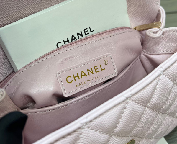 CL FLAP BAG WITH TOP HANDLE