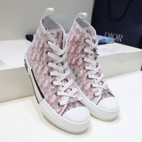 D*or b23 oblique high top sneaker
