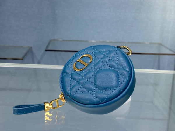 D*or detachable D*or caro round coin purse