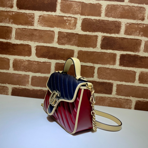 G*u*i gg marmont mini top handle bag