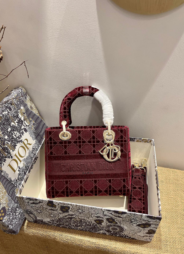 D*or medium lady d-lite bag