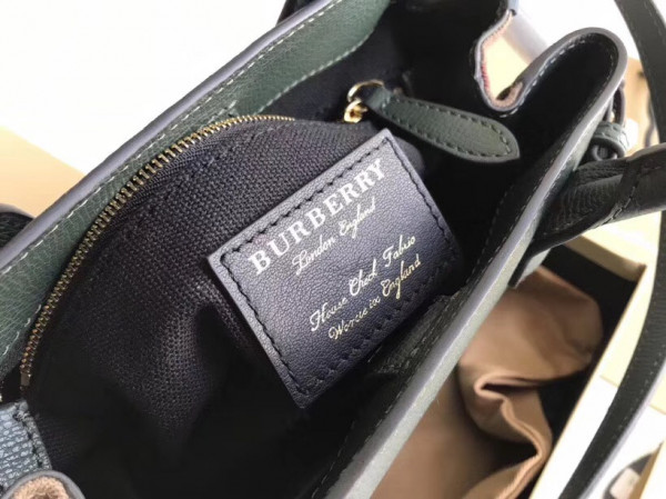 B**rry the small banner in leather and house check