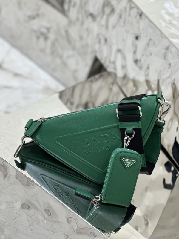 Pra*a triangle bag