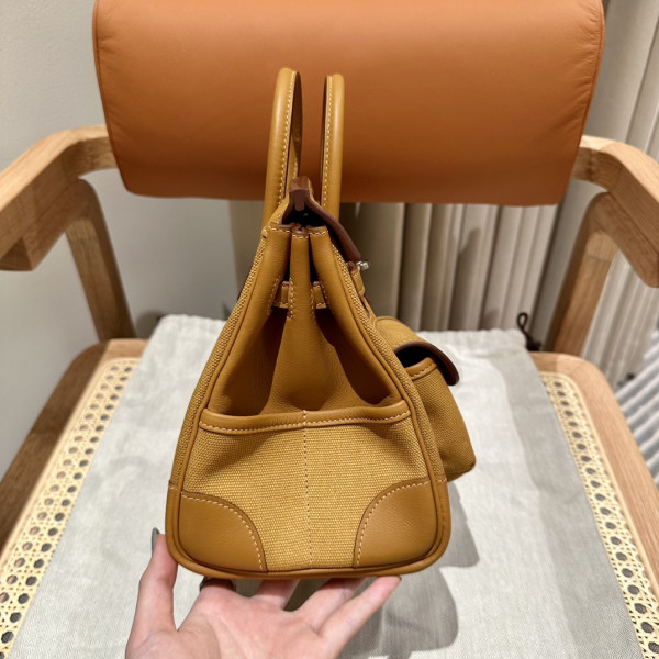 H**mes cargo birkin bag canvas and swift 25