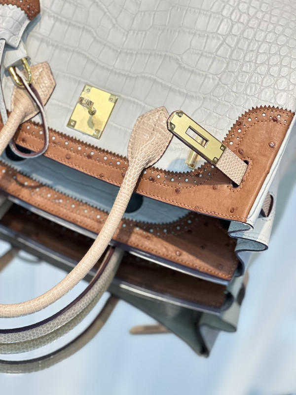 H**mes birkin 25cm handmade
