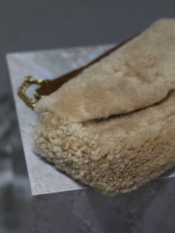 YSL CALYPSO IN SHEARLING