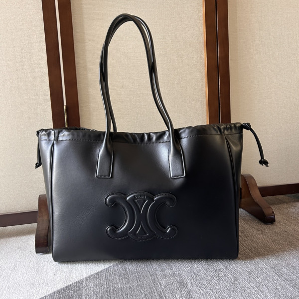 Ce**e cabas drawstring cuir triomphe