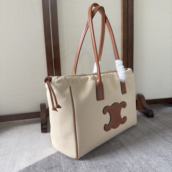 Ce**e cabas drawstring cuir triomphe