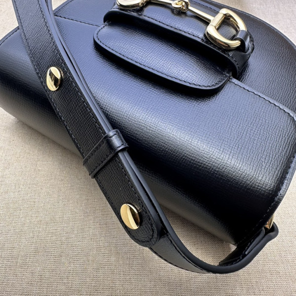 G*u*i horsebit 1955 mini rounded bag