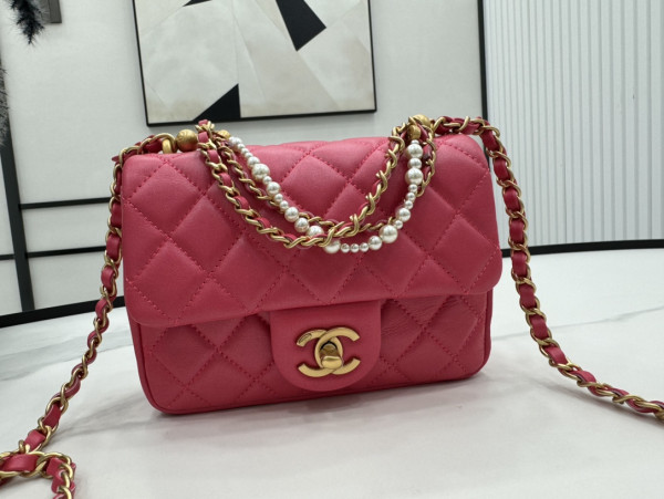 CL MINI FLAP BAG-12.5x17x5cm