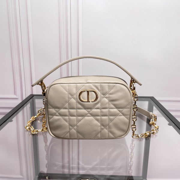small D*or caro top handle camera bag-19*13*4.5cm