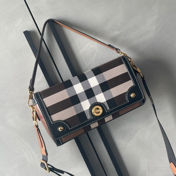 B**rry top handle note bag-24*8*14cm