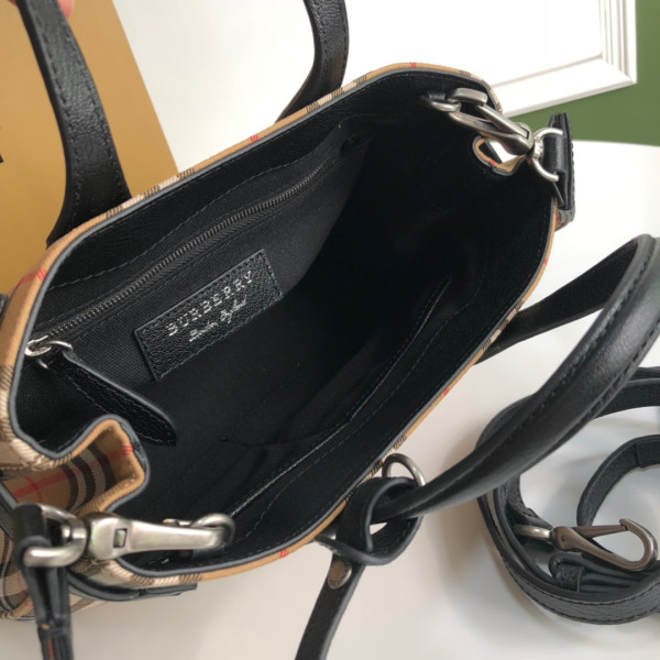 B**rry medium check bowling bag-30*15*21cm