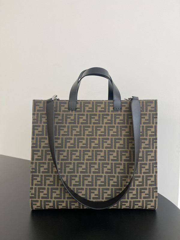 F**di ff jacquard shopper-41*35*19cm