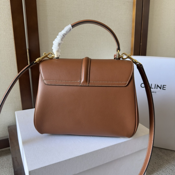 Ce**e 16 in satinated calfskin-23*19*10.5cm