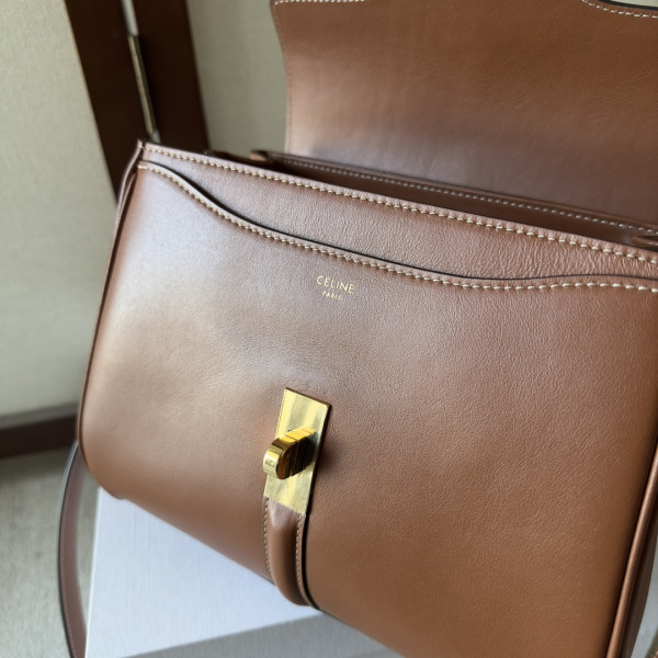 Ce**e 16 in satinated calfskin-23*19*10.5cm