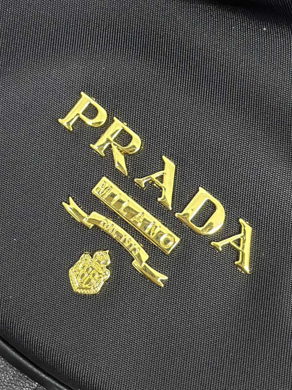 Pra*a small re-nylon backpack-24*28*12cm