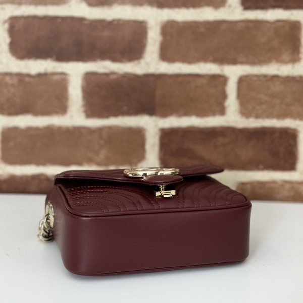 G*u*i gg marmont mini top handle bag-17*13*6cm