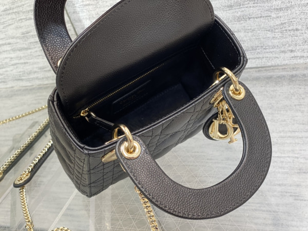 lady D*or mini calfskin