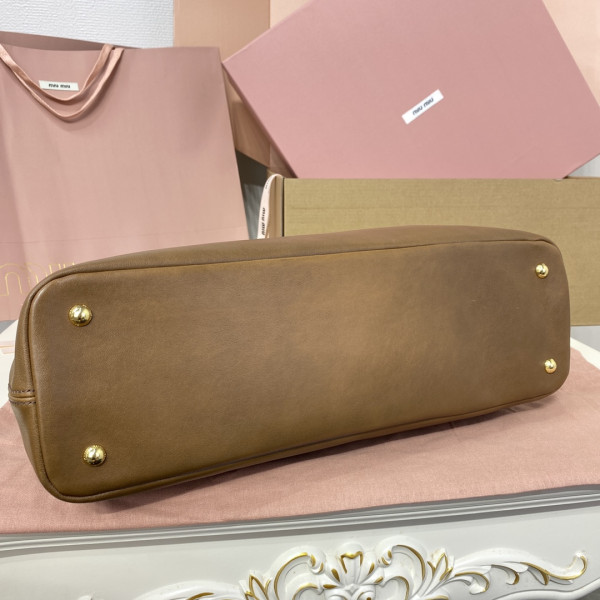 MIUMIU Aventure nappa leather bag